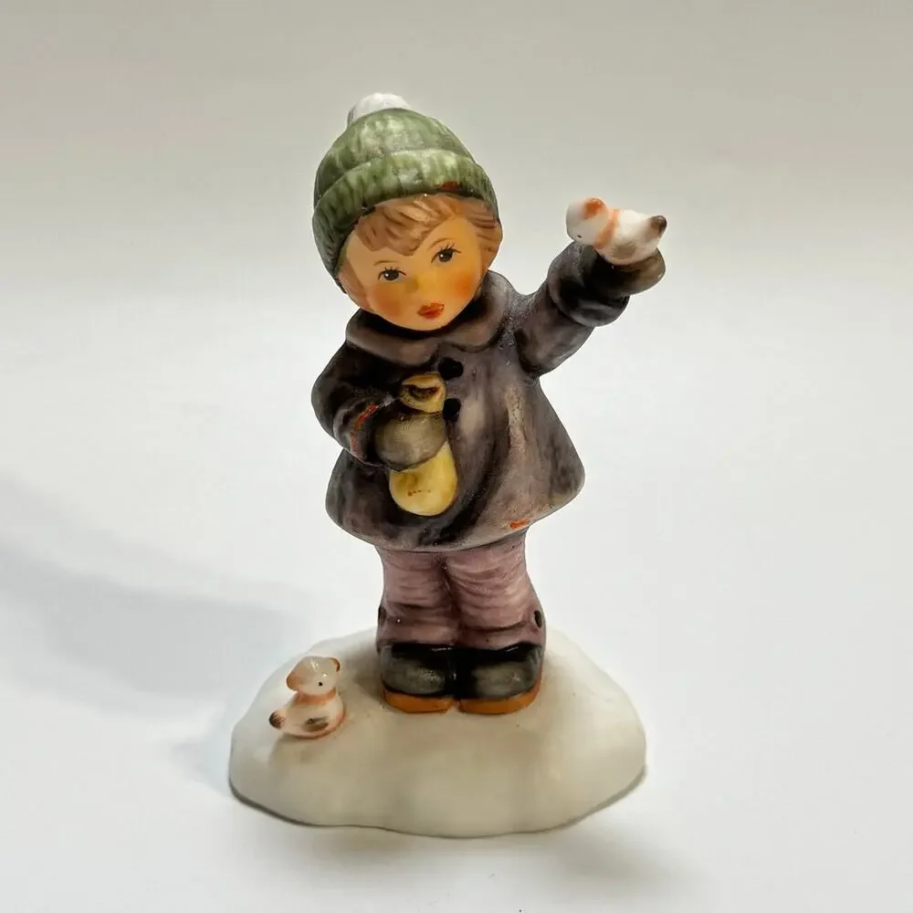 Vintage Berta Hummel Peaceful Perch Figurine BH 86/P Goebel 2001